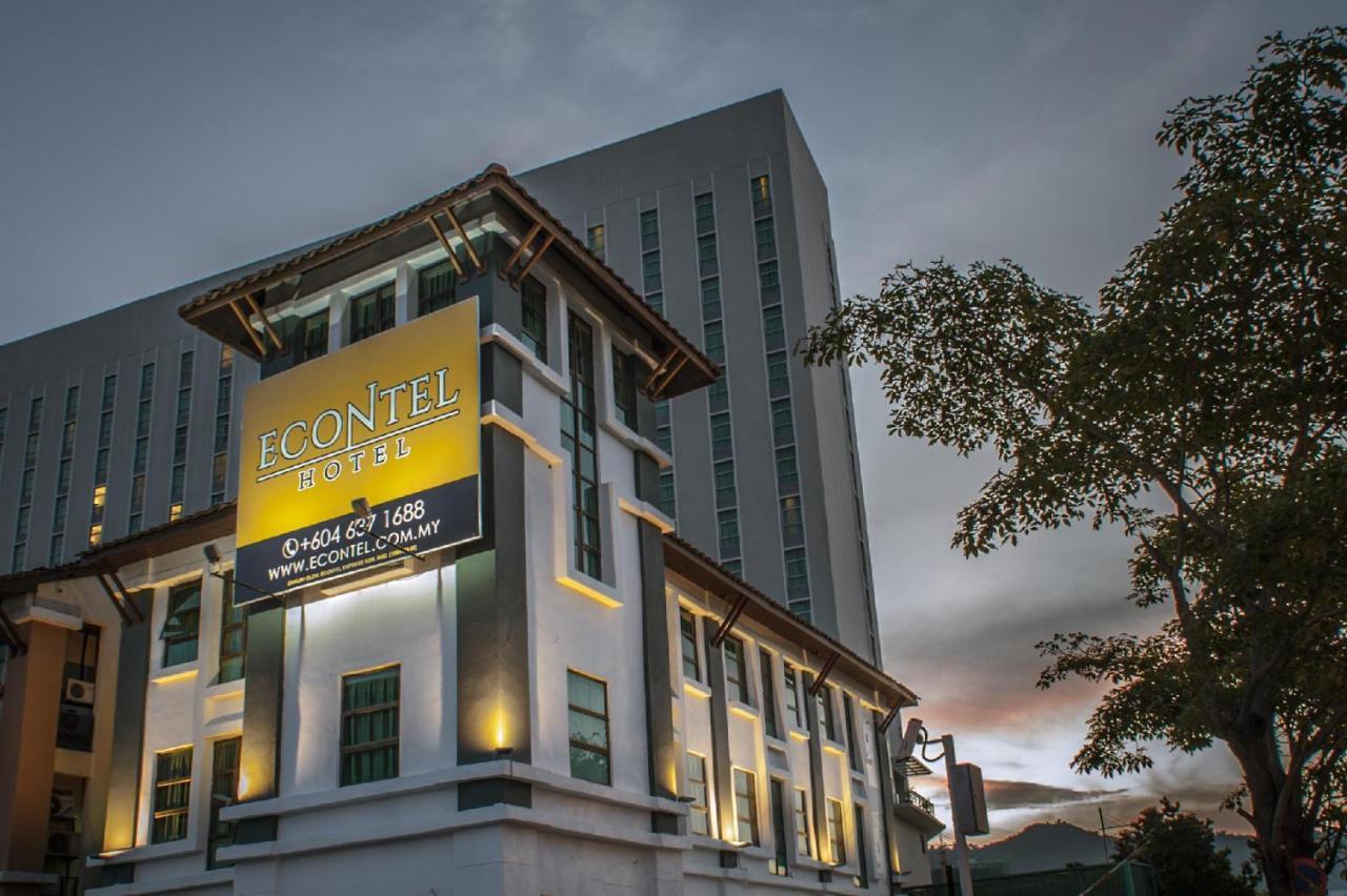 Econtel Queensbay Sungai Dua Bukit Екстериор снимка
